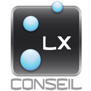 LX Conseil - LogoWeb fond noir